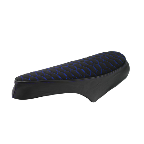 Fenom Sattelschoner Alcantara-Look Blau Fatbike V8 / V20