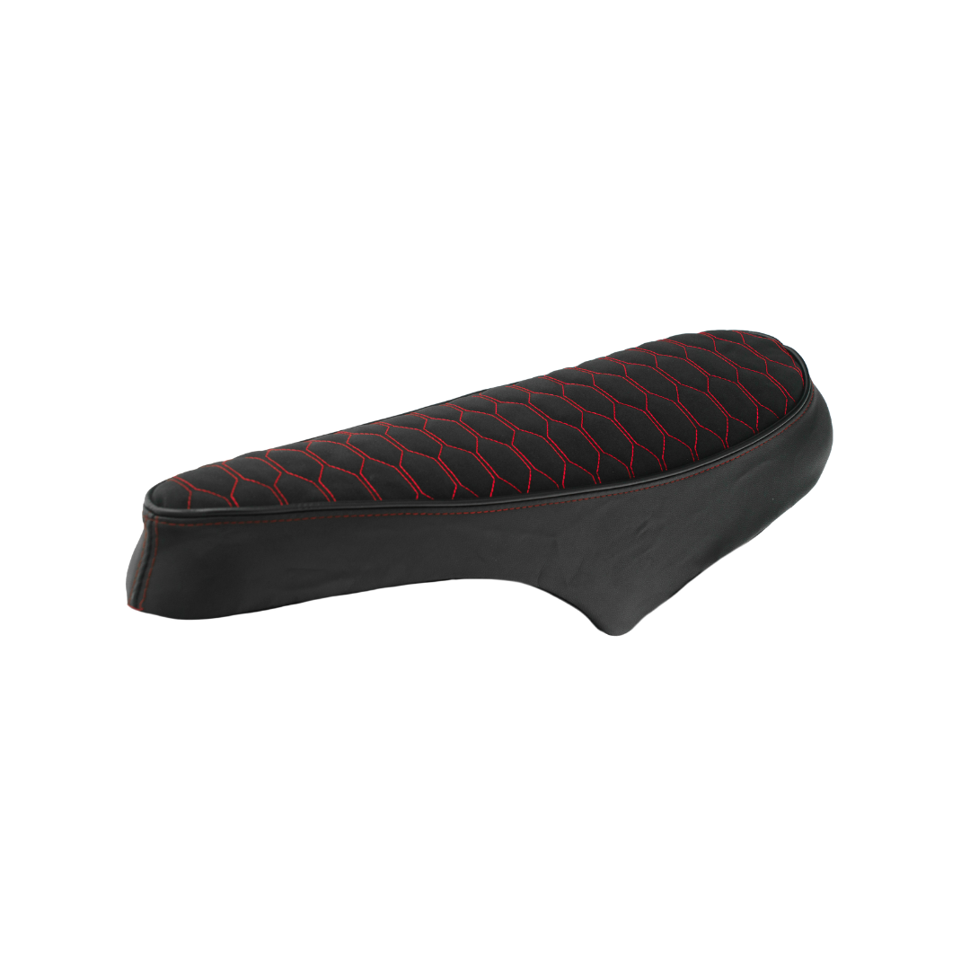 Fenom Sattelschoner Alcantara Look Rot Fatbike V8 / V20