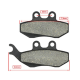 Bremsbelagsatz Piaggio / Gilera / Vespa 2-4 Takt