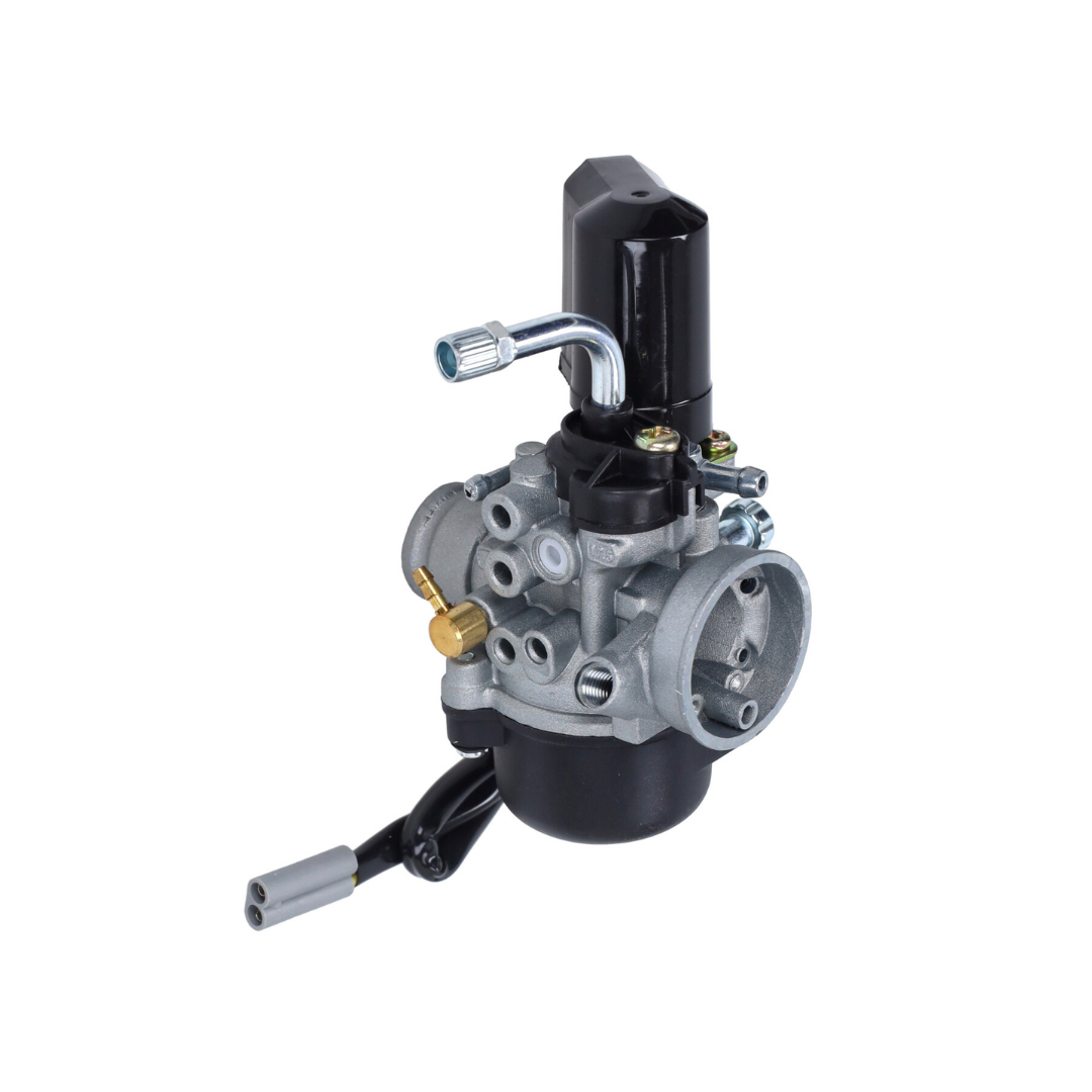 Vergaser mit elektrischer Choke 17,5MM inkl. Gaskabel Piaggio / Gilera 2-Takt