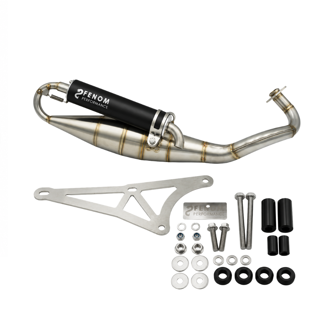 Fenom Performance RVS Uitlaat Piaggio / Gilera 50-70cc 2 Takt