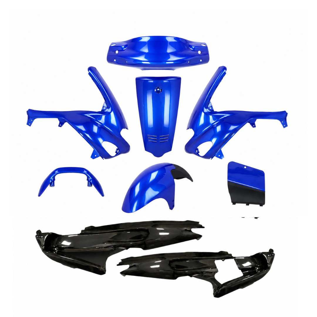 Kappenset Origineel Model Blauw / Zwart Gilera Runner SP 50-180cc 2 Takt