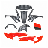 Kappenset Origineel Model Fluo Rosso / Opaco Gilera Runner SP 50-180cc 2 Takt