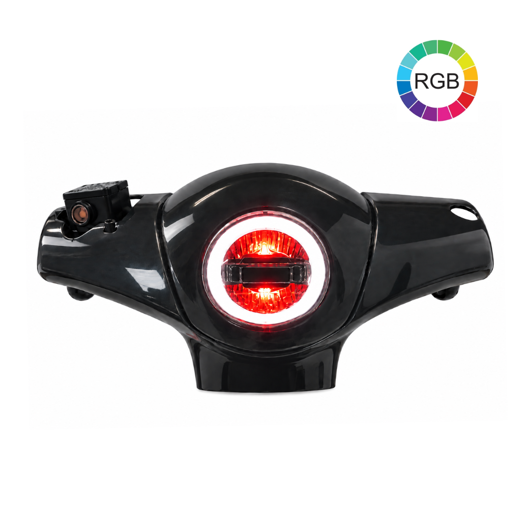 RGB Angel Eye Koplamp Piaggio Zip / Vespa Fenom