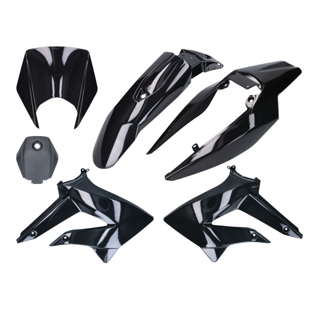 Body set Black Derbi Senda 2 Stroke From 2011