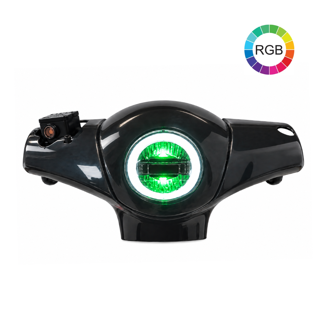 RGB Angel Eye Koplamp Piaggio Zip / Vespa Fenom