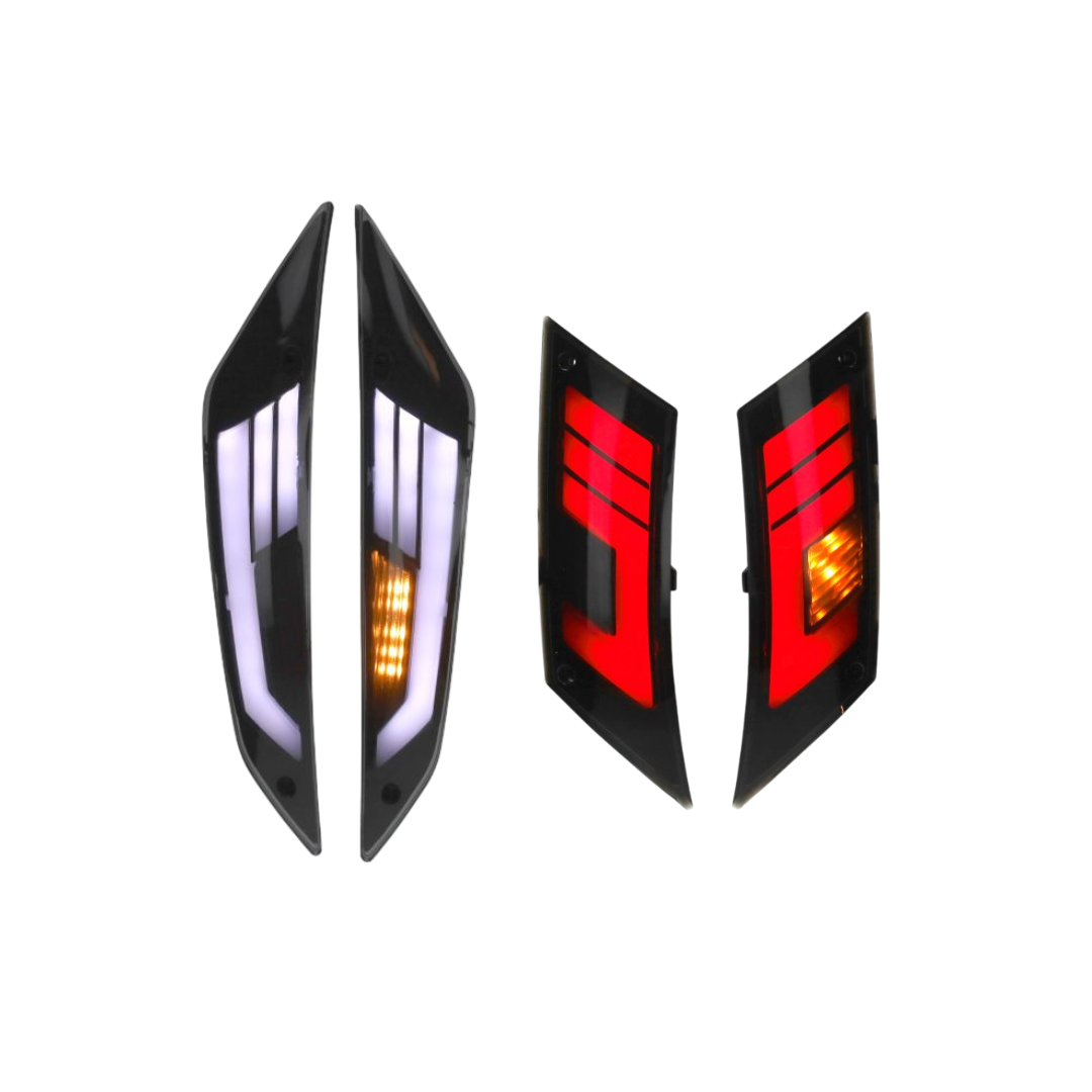 パーツ jones007 LED Sport1 Knipperlichten Voor Achter - Fresh Parts