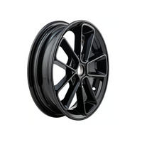 RIM SIP -Serie Pordoi 12 Zoll Black Vespa Sprint / Zip SP