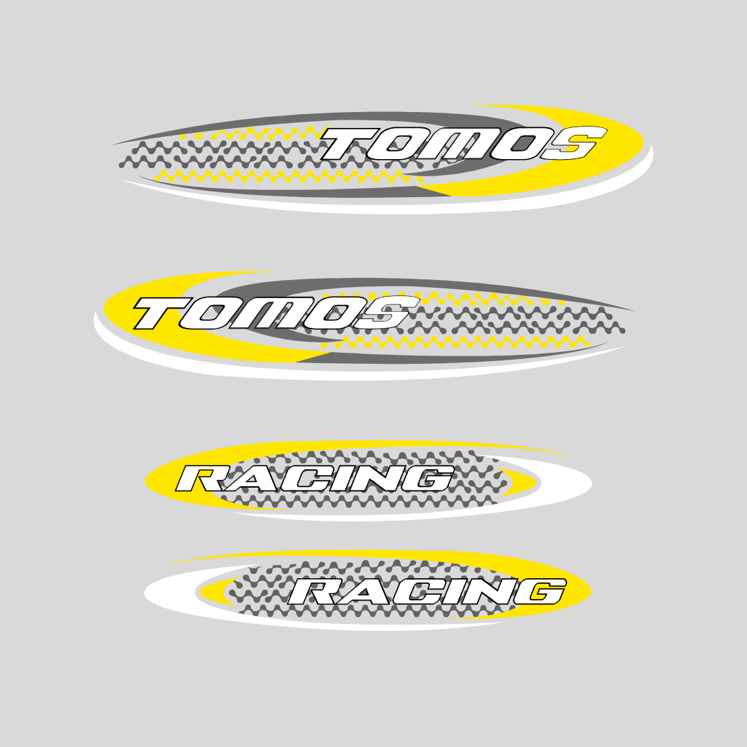 Sticker Set Tomos Racing A3 / A35