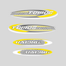 Sticker Set Tomos Racing A3 / A35