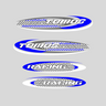 Sticker Set Tomos Racing A3 / A35