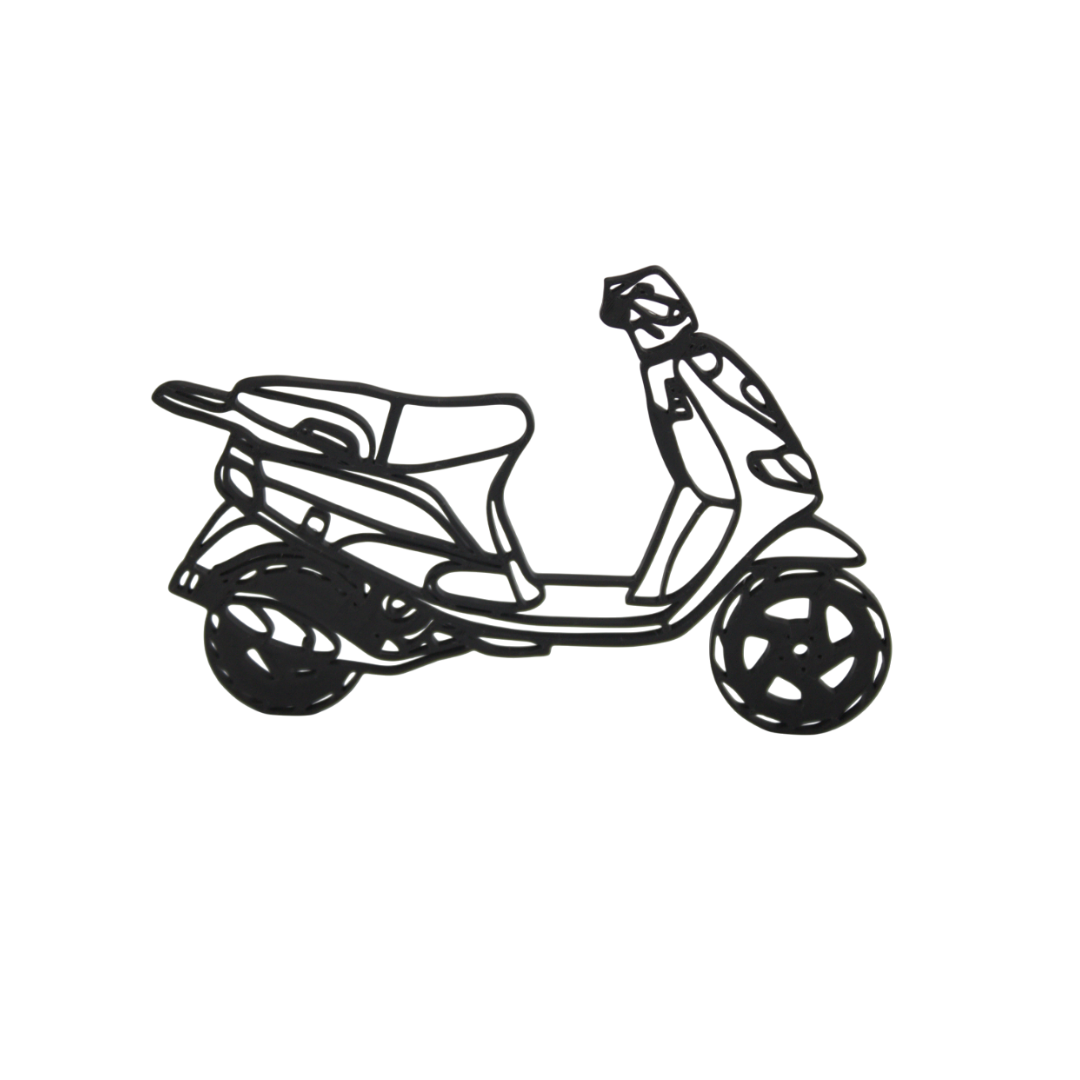 3D Silhouette Piaggio Zip SP98 / SP1 / MK1