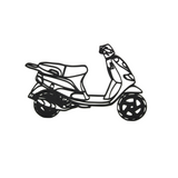 3D Silhouette Piaggio Zip SP98 / SP1 / MK1