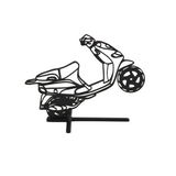 3D Silhouette Piaggio Zip SP98 / SP1 / MK1