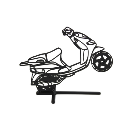 3D Silhouette Piaggio Zip SP98 / SP1 / MK1