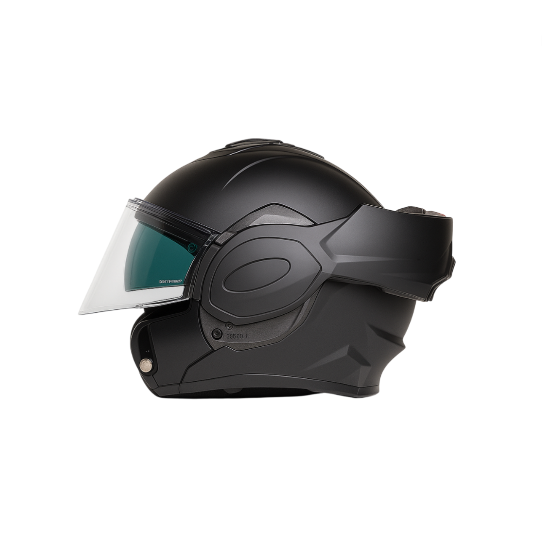 Helm Vito Reverse Mat Zwart