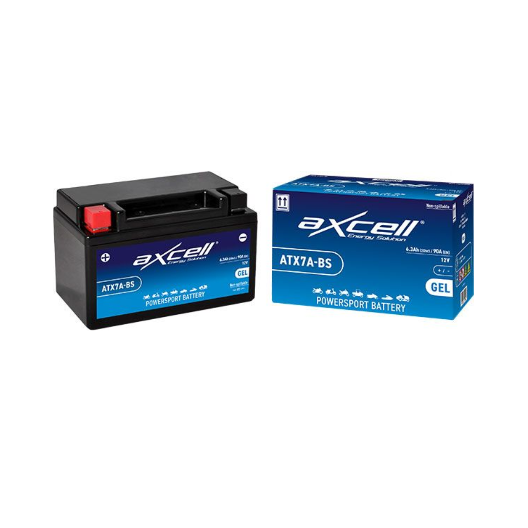 Accu Axcell YTX7A-BS GY6 Scooters - Fresh Parts