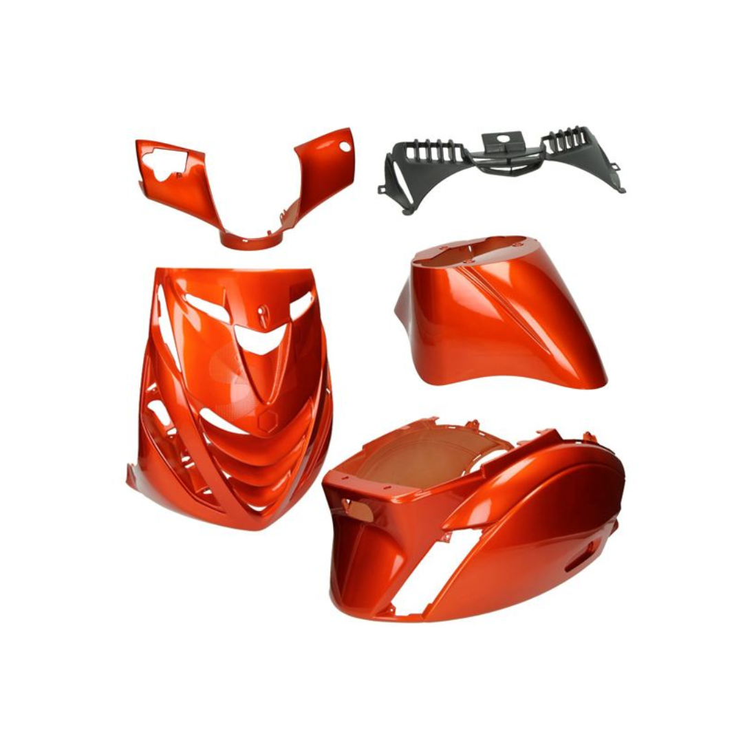 Kit de carrosserie Piaggio Zip Amber Orange