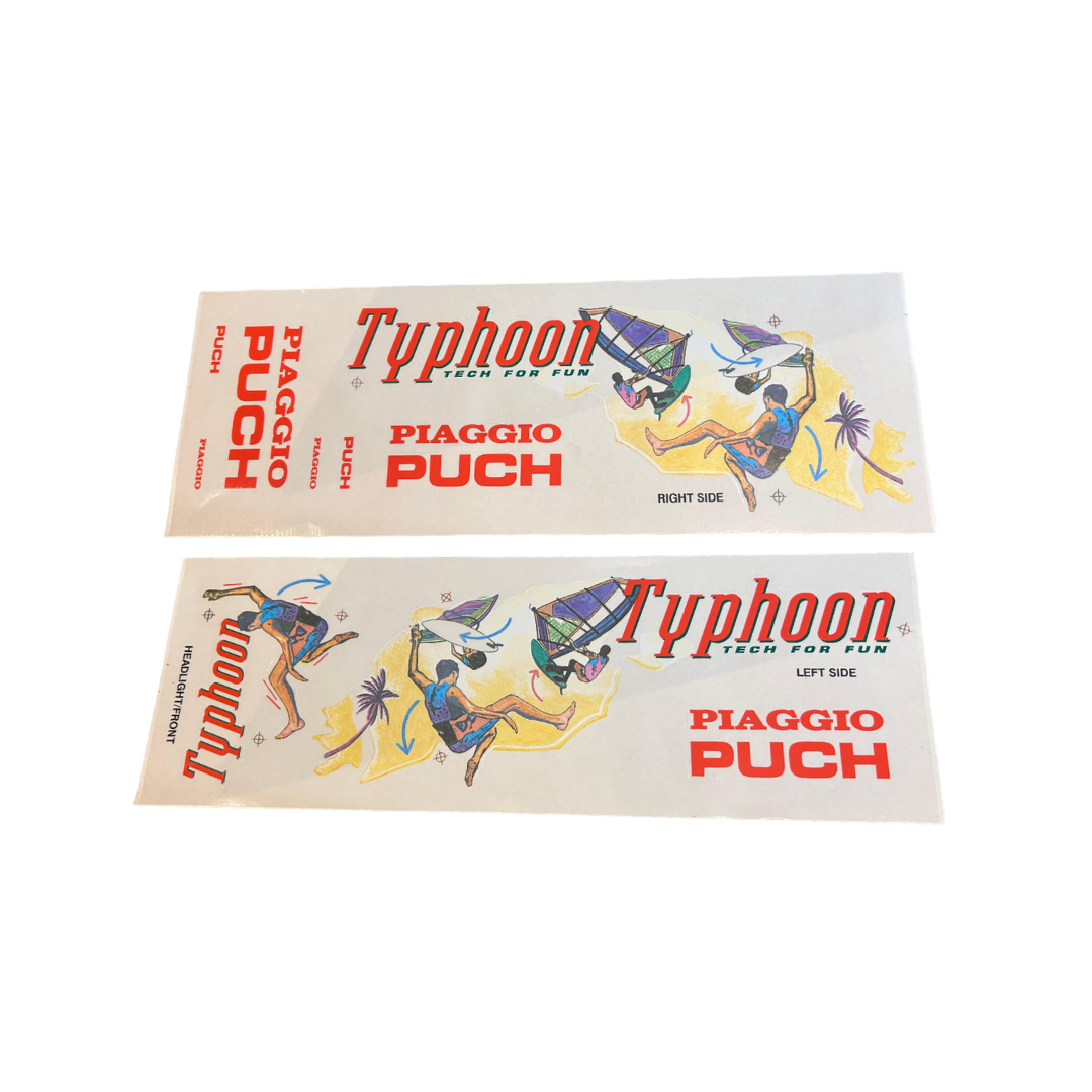 Stickerset Tech For Fun Piaggio Typhoon