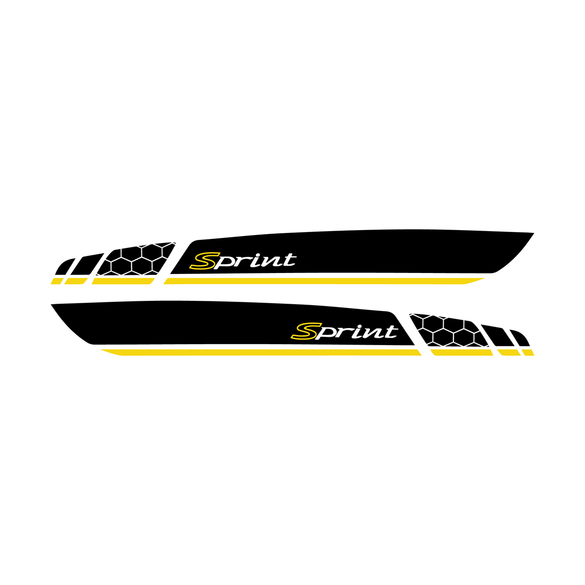 Stickerset Striping Vespa Sprint