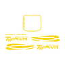 Waves Sticker Set Piaggio / Gilera Typhoon