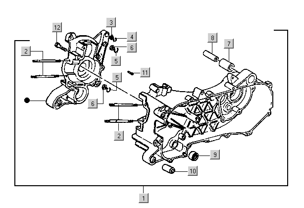 Gilera DNA 50 2T E1 2000-2001 – Carter