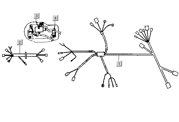 Gilera DNA 50 2T E1 2000-2001 – Elektrische Installatie