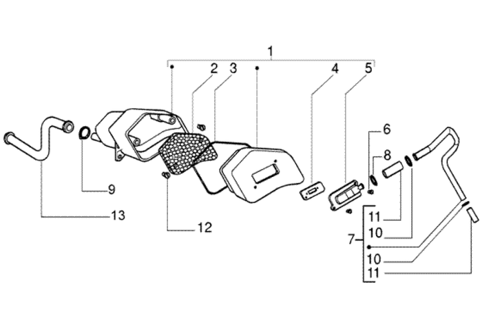Gilera DNA 50 2T E2 2005 – Sas Klep Vliegwielkap