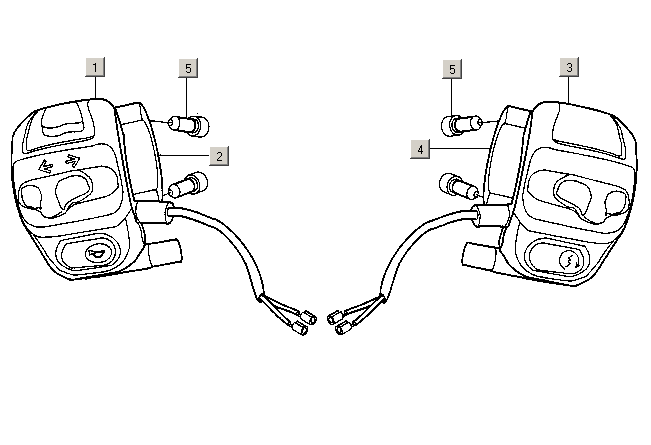Gilera ICE 50 2T E2 2002-2005 – Schakelaar