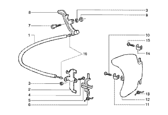 Gilera Runner 180 2T FXR E1 1998-2002 – Benzinetankklep
