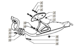 Gilera Stalker 50 2T E1 1998-2005 – Uitlaat