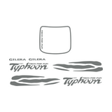 Waves Sticker Set Piaggio / Gilera Typhoon