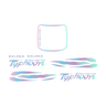 Waves Sticker Set Piaggio / Gilera Typhoon