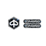 Forged Carbon Fronthauben-Logo + Reflektoren