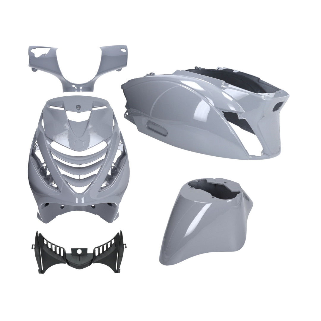 SP Kappenset Piaggio Zip Glans Nardo Grey