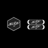 Carbon Zip Frontabdeckung Logo + Reflektor Bündel