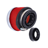 Power filter E13 Malossi MHR Slanted Red/Chrome