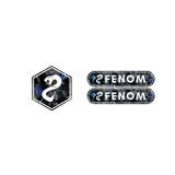 Fenom Forged Carbon Voorkap Logo + Reflector