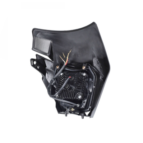 Koplampspoiler Incl LED Verlichting KTM Model Derbi Senda / Rieju