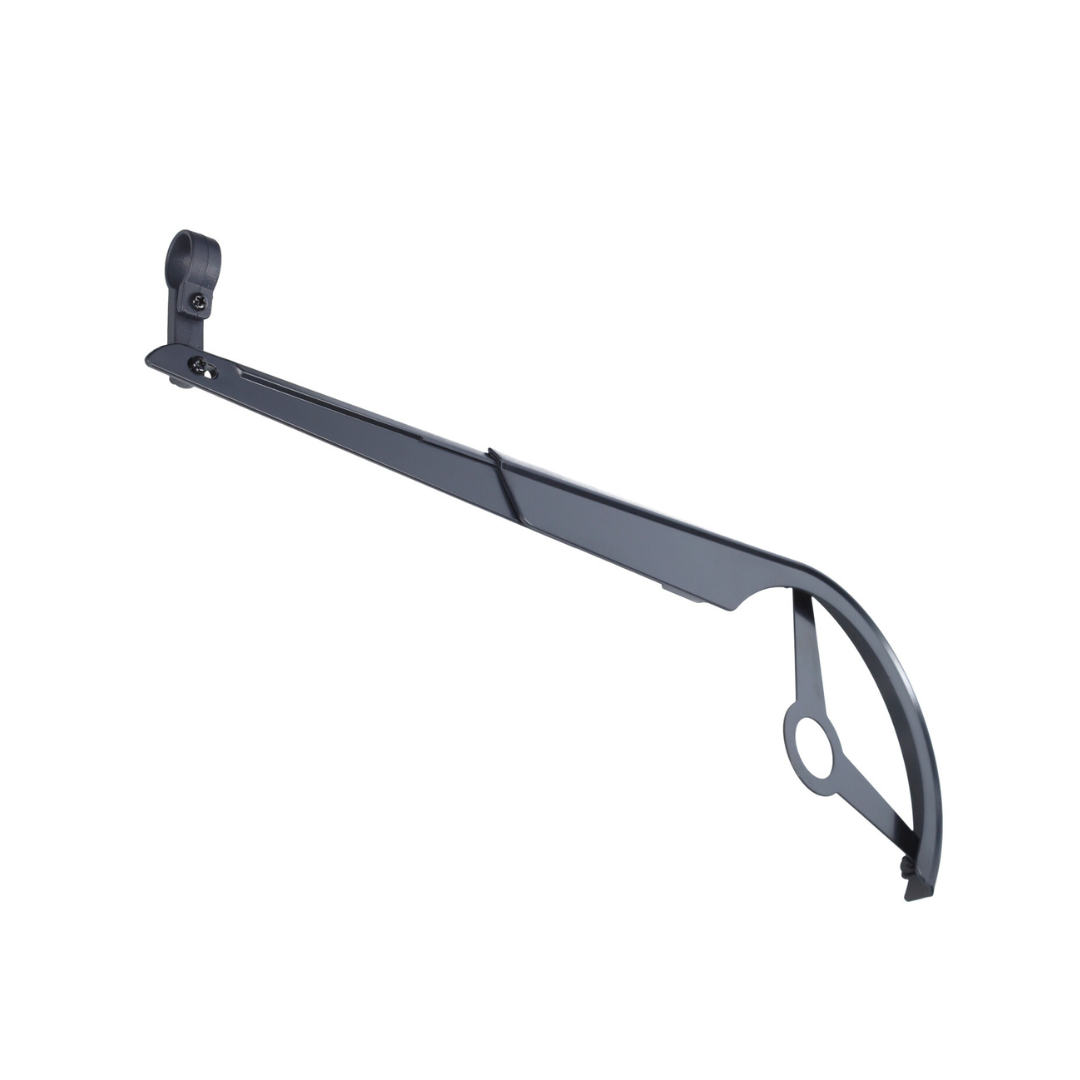 Kettenschutz + Halterung komplett schwarz V8 / V20 Fatbike