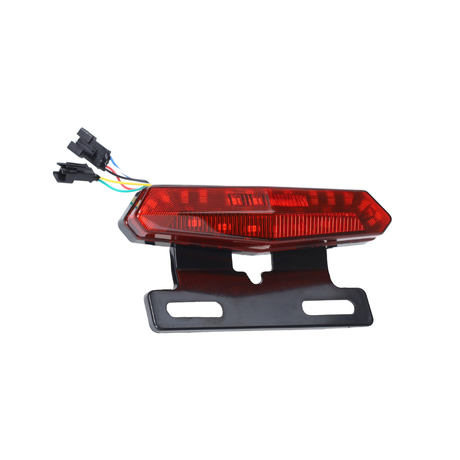 Taillight LED 1x4 - 1x2 Pole Plug H5C + Indicators V8 / V20 Fatbike