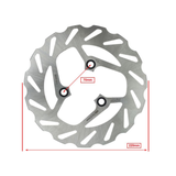 Polini Wave Remschijf MBK Booster 220MM 3-Gaats 175.0058