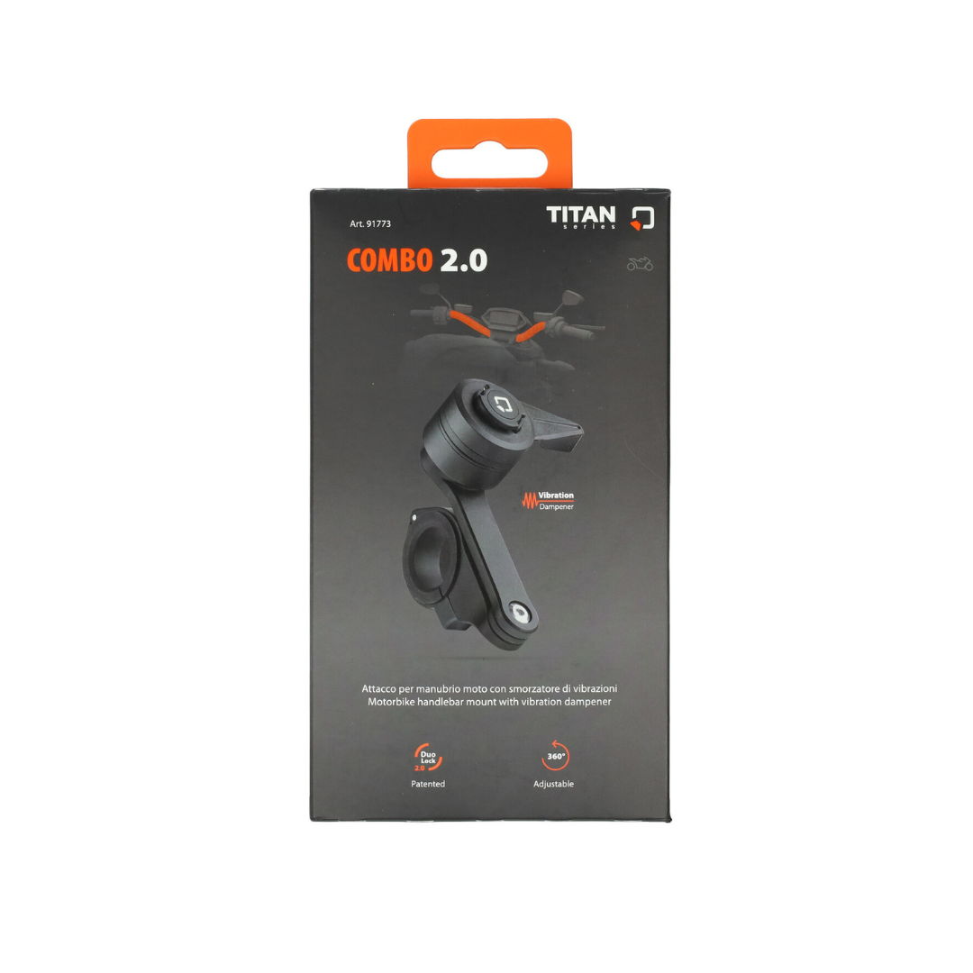 Adapter Lampa Telefoon Opti-Combo Stuur 2.0 Titan Series 22/35MM Bromfiets/Fatbike