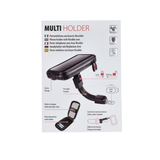 Telefonhalter Lampa Spiegelhalterung 110x160x30MM Schwarz Roller/Fatbike