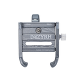 Telefoonhouder Verstelbaar Aluminium Grijs Scooter/Fatbike