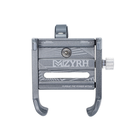 Phone Holder Adjustable Aluminum Gray Scooter/Fatbike