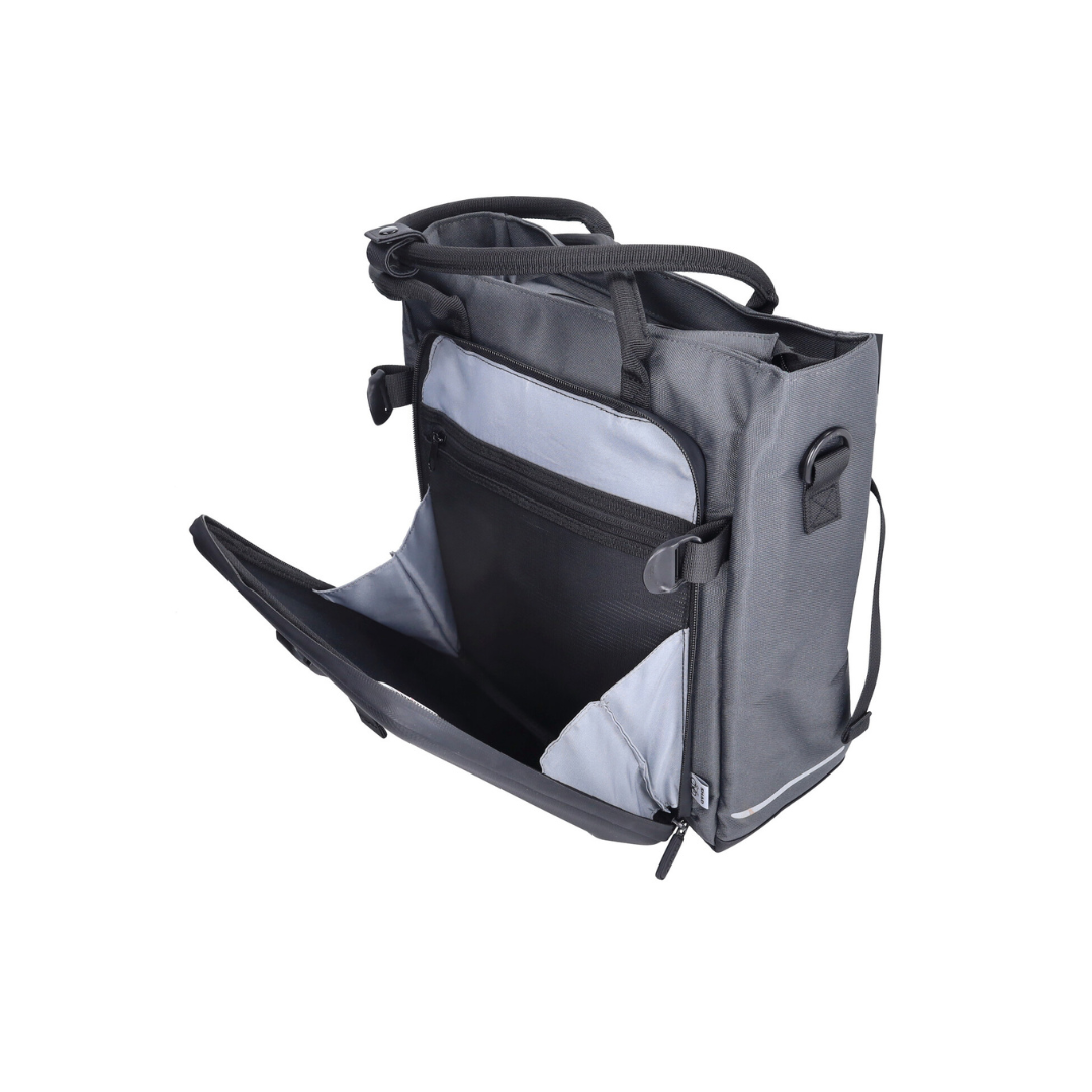 Zijtas Shad Afneembaar Achterdrager 16L Grijs Fatbike