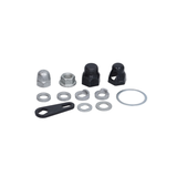 Achterwiel Zwart + Motor 48V 500W Zwarte Stekker V8 Fatbike