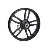 Hinterrad Schwarz + Motor 20 Zoll 48V 250W Roter Stecker V8 / V20 Fatbike