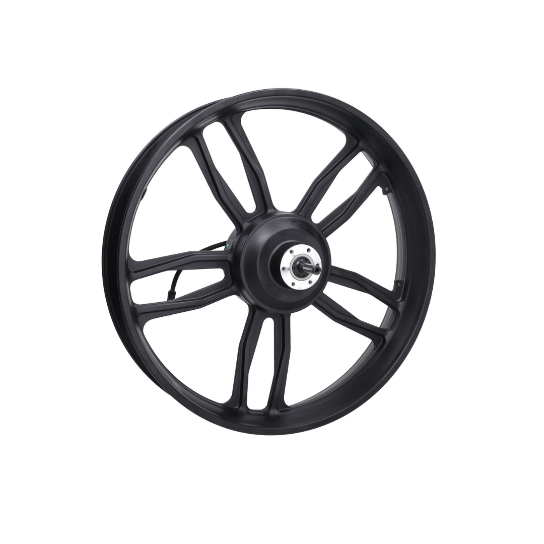Rear Wheel Black + Motor 20 Inch 48V 250W Black Plug V8 / V20 Fatbike